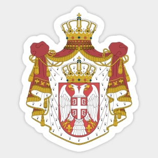 Coat of arms of Serbia Sticker